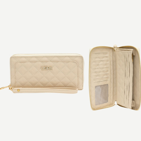 uspa biege wallet
