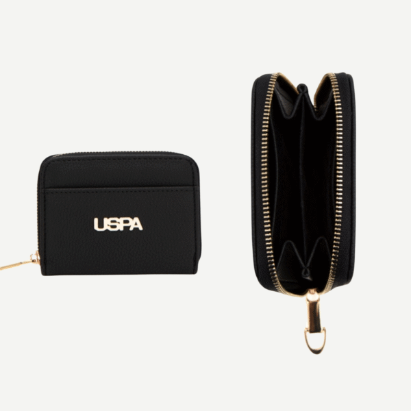 U.S. Polo Black Mini Wallet
