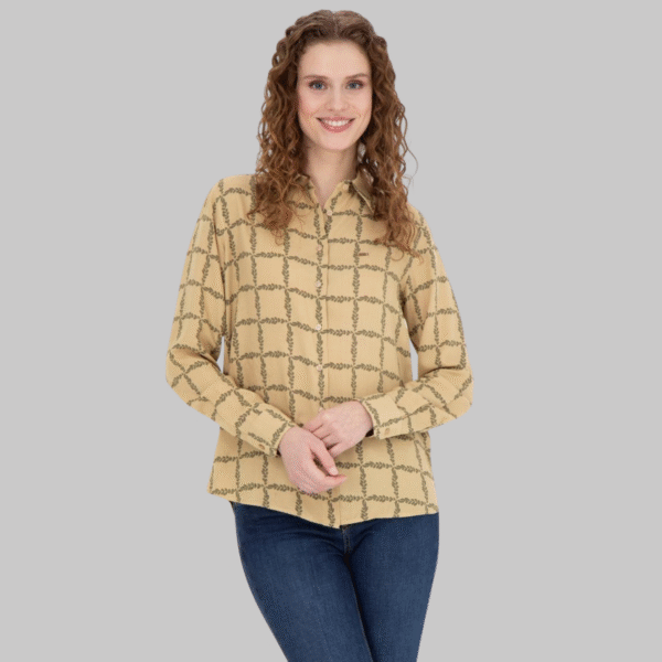 Women's Sand Long Sleeve Shirt