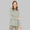Women's Khaki Long Sleeve Shirt