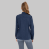 Women's Navy Blue Long Sleeve Basic Shirt