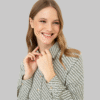 Women's Khaki Long Sleeve Shirt