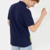 Men's Navy Polo Neck T-Shirt