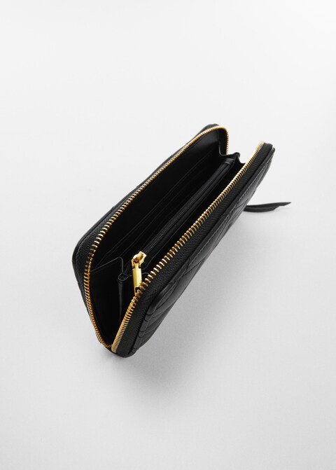 Mango Padded logo wallet