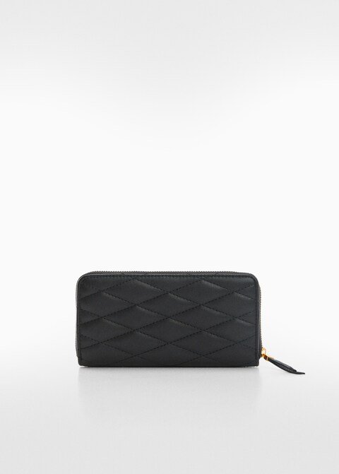 Mango Padded logo wallet