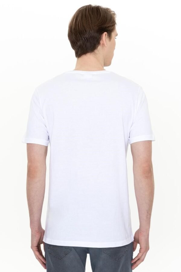 Men's White Crew Neck T-Shirt