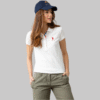 Women's White Basic T-Shirt