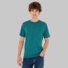 Men's Regular Fit Crew Neck Dark Green Basic