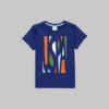 Children's Blue Crew Neck T-Shirt