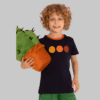 Boy Navy Blue Crew Neck T-Shirt