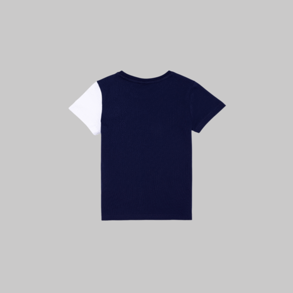 Kids Navy Blue Crew Neck T-Shirt
