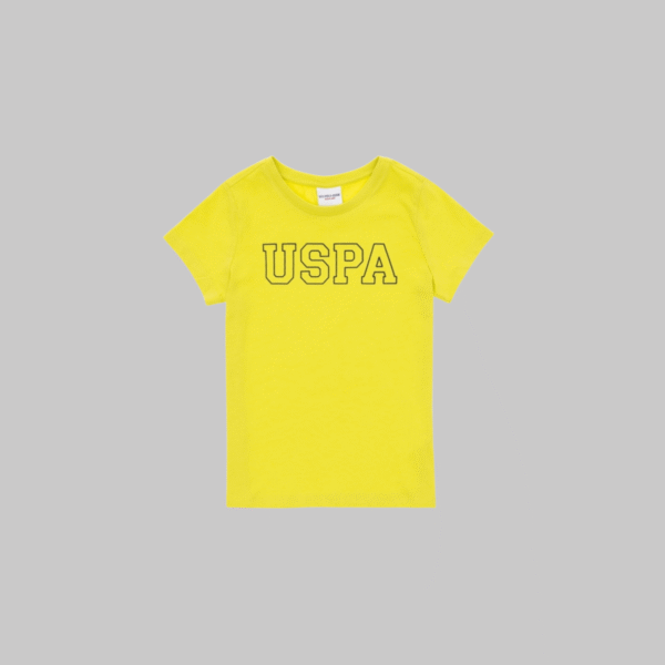 Boys Pistachio Green Basic Crew Neck T-Shirt