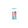 Boy's White Crew Neck T-Shirt