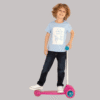 Boy Light Blue Crew Neck T-Shirt