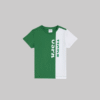 Boy's Green Crew Neck T-Shirt