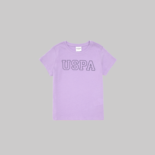 Boy Lilac Basic Crew Neck T-Shirt