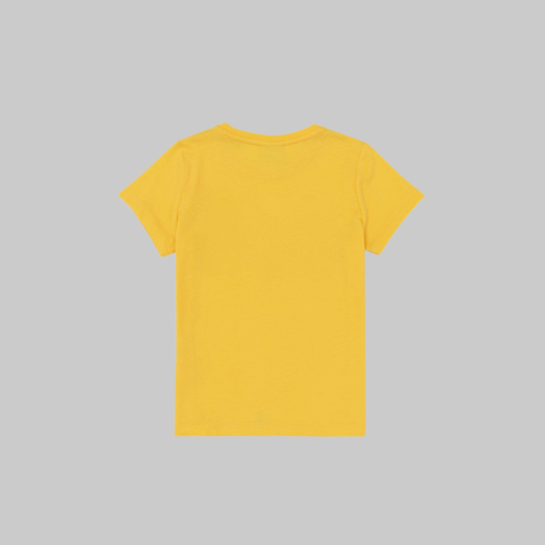 Children's Light Yellow Crew Neck T-Shirt