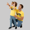 Children's Light Yellow Crew Neck T-Shirt