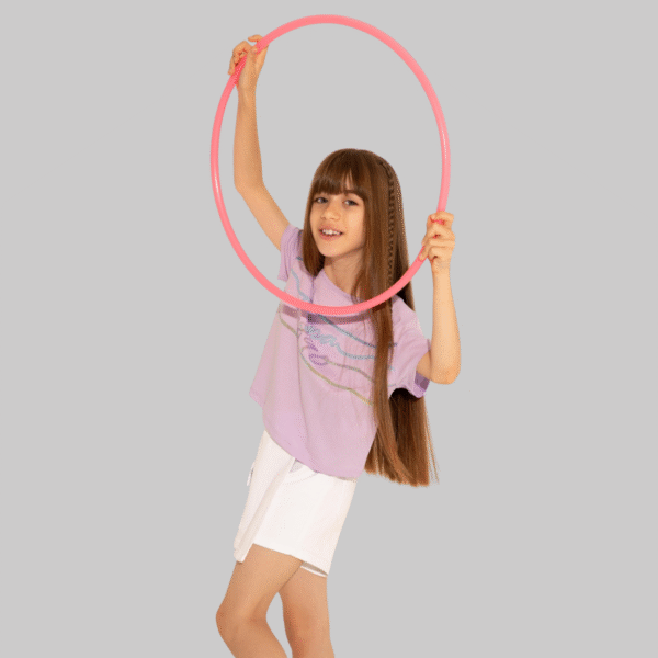 Girl Lilac Crew Neck T-Shirt