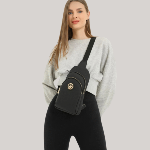 Beverly Hills Polo Club Women's Black Crossbody Bag