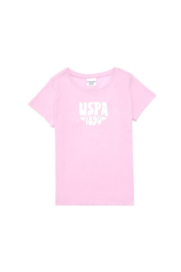 Girl Pink Basic T-Shirt