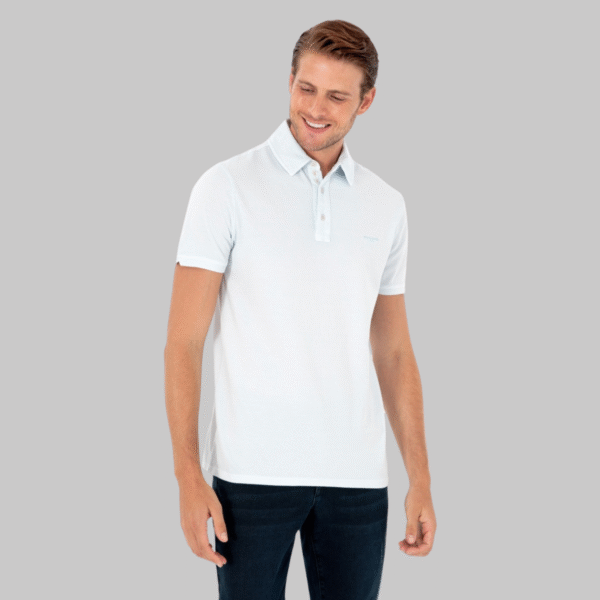 Light Blue Slim Fit T-Shirt
