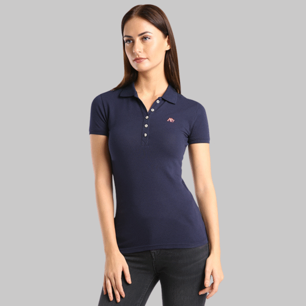 Aeropostale Neck T-Shirt Navy