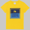 Children's Yellow Crew Neck T-Shirt