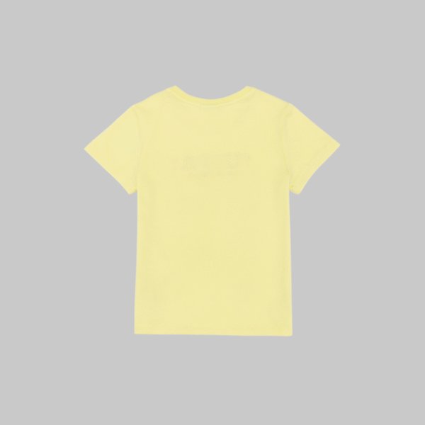 Children's Light Yellow Crew Neck T-Shirt