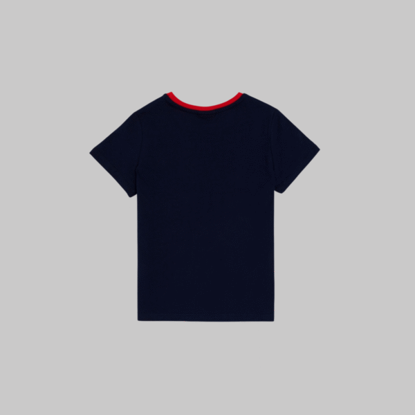 Boy Navy Blue Crew Neck T-Shirt