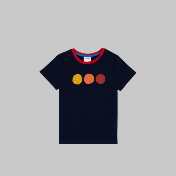 Boy Navy Blue Crew Neck T-Shirt
