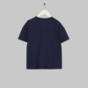 Aeropostale Navy Blue Boy's Crew Neck Oversize Printed T-Shirt