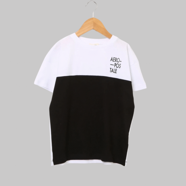 AEROPOSTALE  Printed Black Boy T-shirt