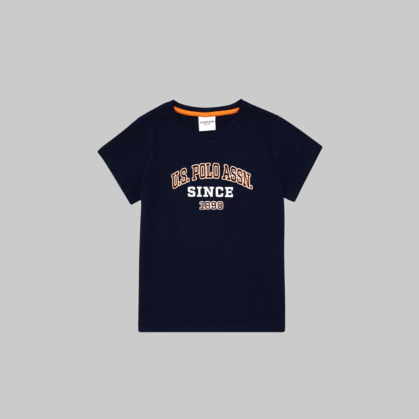 Boy Navy Blue Crew Neck T-Shirt