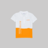 Boy's Orange Polo Neck T-Shirt
