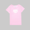 Girl's Pink Basic T-Shirt
