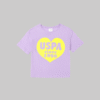 Girl Lilac Crew Neck T-Shirt