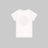Girls Ecru Crew Neck T-Shirt