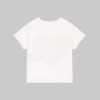 Girls Ecru Crew Neck T-Shirt