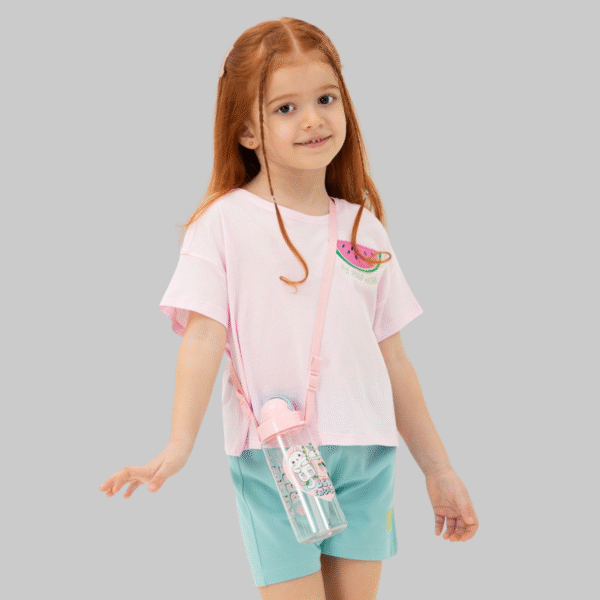 Girl Magnolia Crew Neck T-Shirt