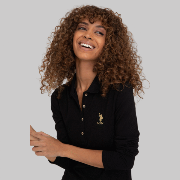 Women's Black Basic Sweatshirt