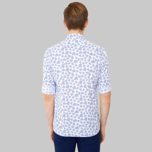 Men's Blue Long Sleeve Shirt