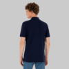 Men's Regular Fit Polo Collar Navy Blue T-Shirt