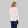 Women's Pink Long Sleeve Basic Shirt
