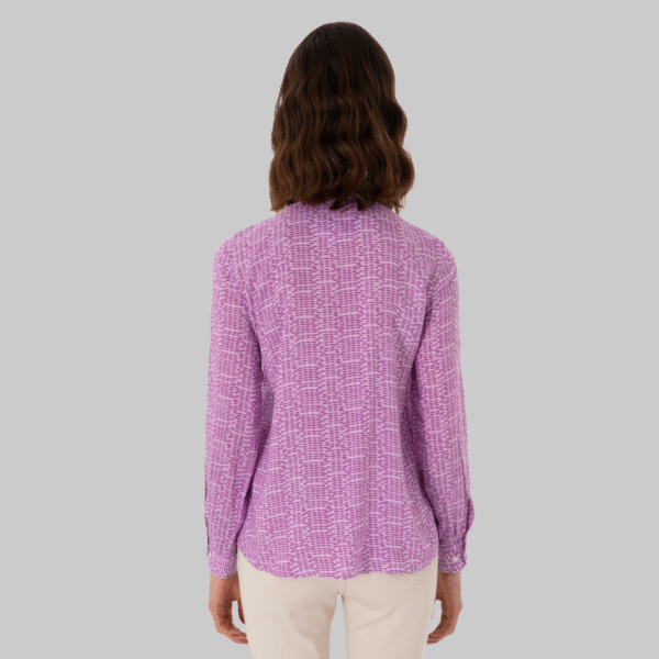 Women's Purple Long Sleeve Shirt