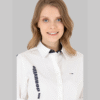 Women's White Long Sleeve Shirt