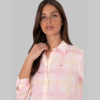 Women's Pink Long Sleeve Shirt