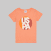 Girl Salmon Crew Neck T-Shirt