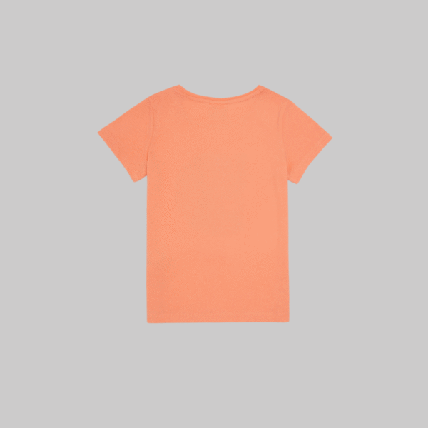 Girl Salmon Crew Neck T-Shirt