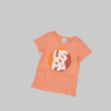 Girl Salmon Crew Neck T-Shirt